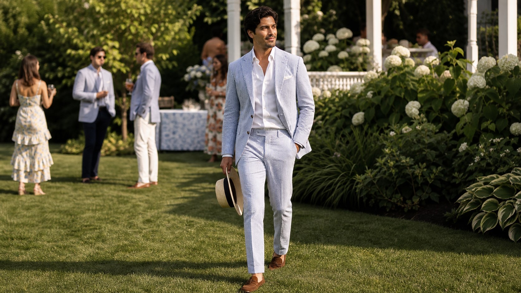 How to Wear a Seersucker Suit This Summer