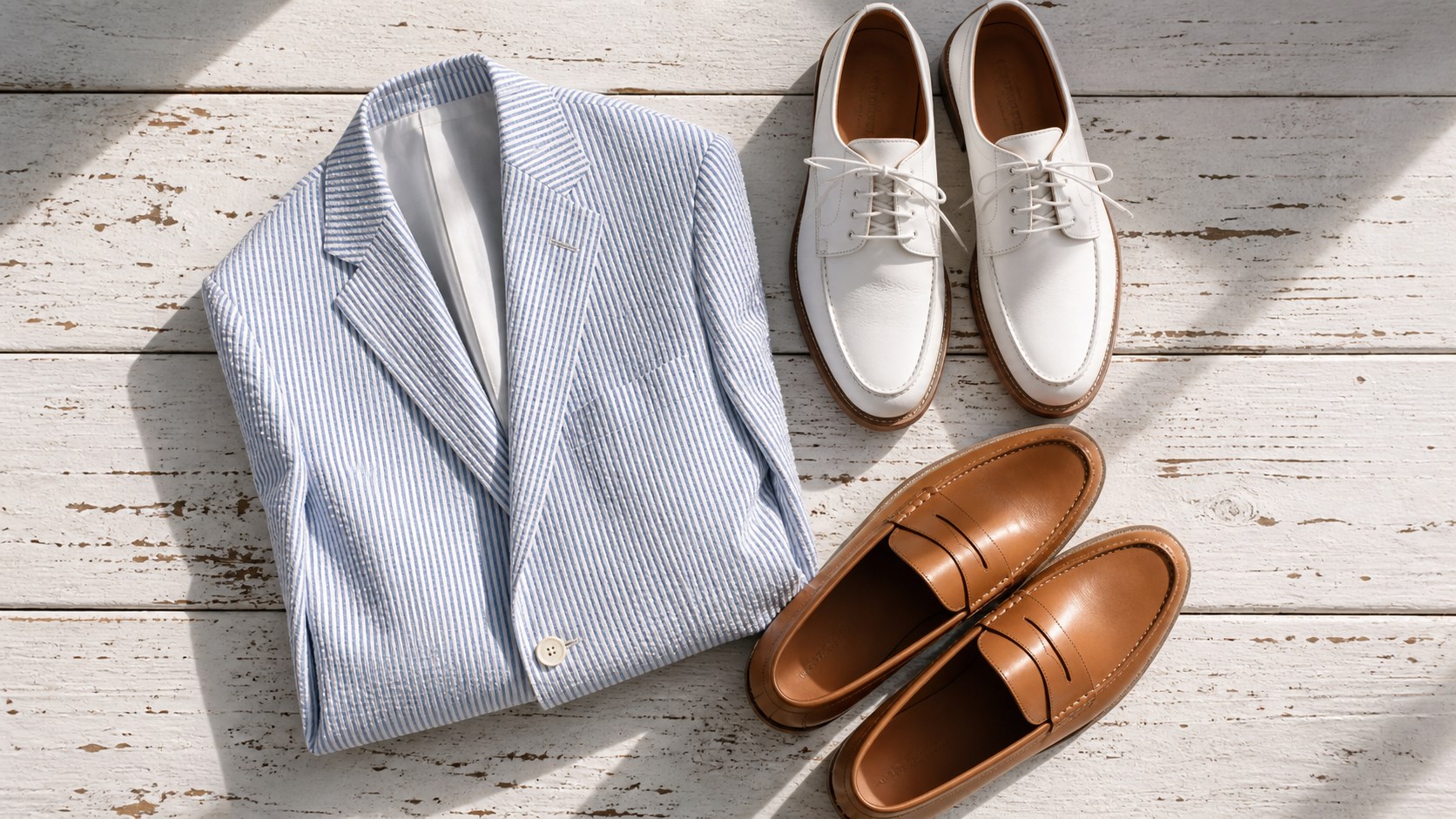 The Right Shoes for Seersucker Suits