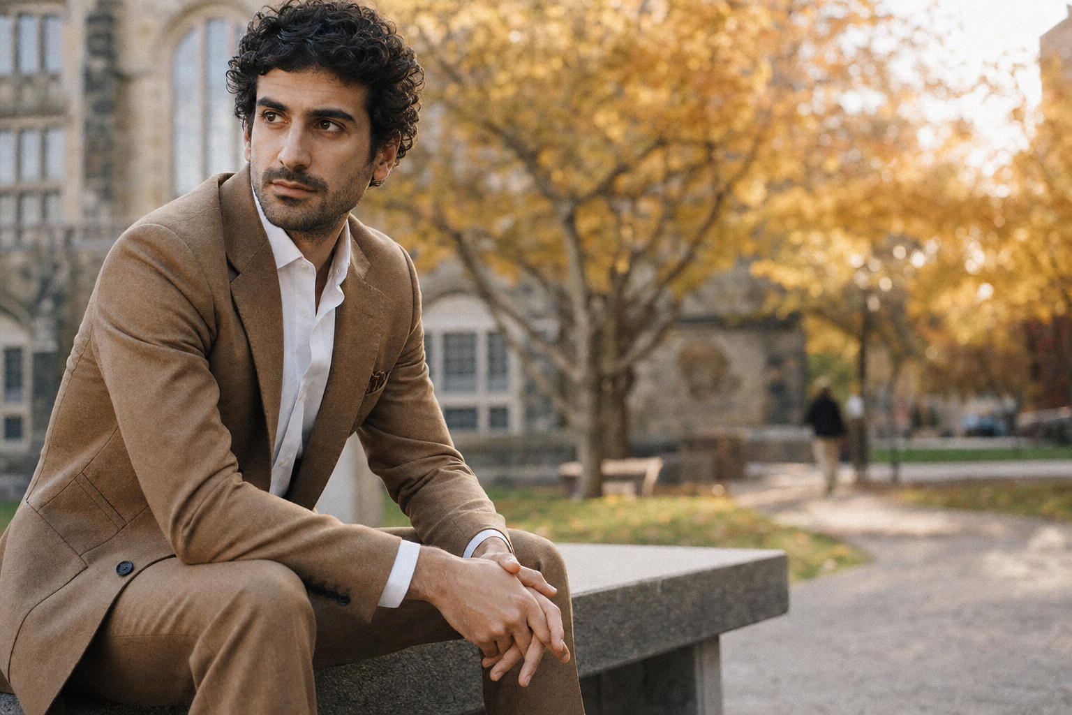 Brown Tan and Earth Tone Suits