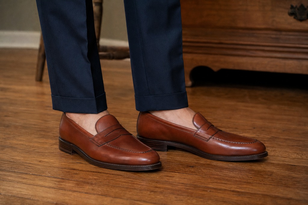 How to Wear Loafers with a Suit